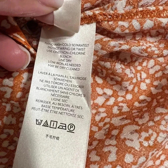 Free People Button Up Shirt Size Small - Picture 8 of 10